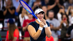 The USO-19 champion in Montreal won the first victory for the month and was injured by