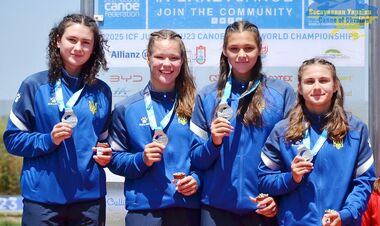 Україна взяла 7 нагород юніорського ЧС з веслування на байдарках та каное