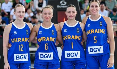 Сборная Украины по баскетболу 3х3 потеряла 5 позиций в Женской серии