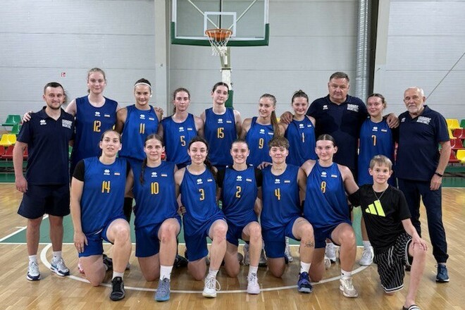 Женская сборная Украины U-20 по баскетболу дважды уступила сборной Литвы