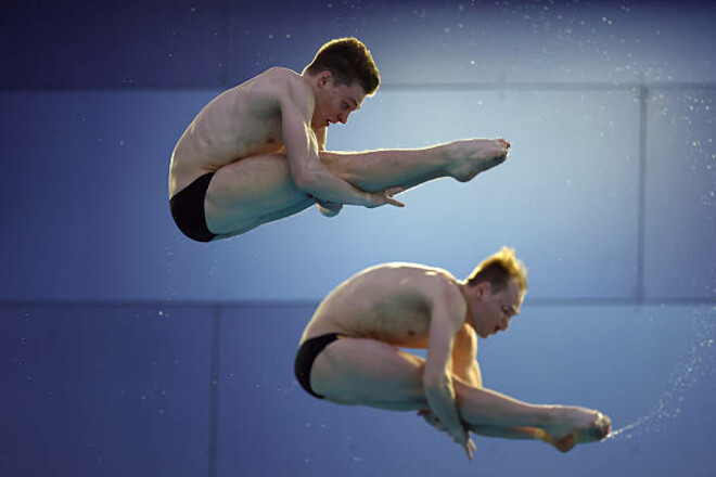 ЧС з стрибків у воду. Українці посіли 4-те місце у синхроні з трампліну 3 м