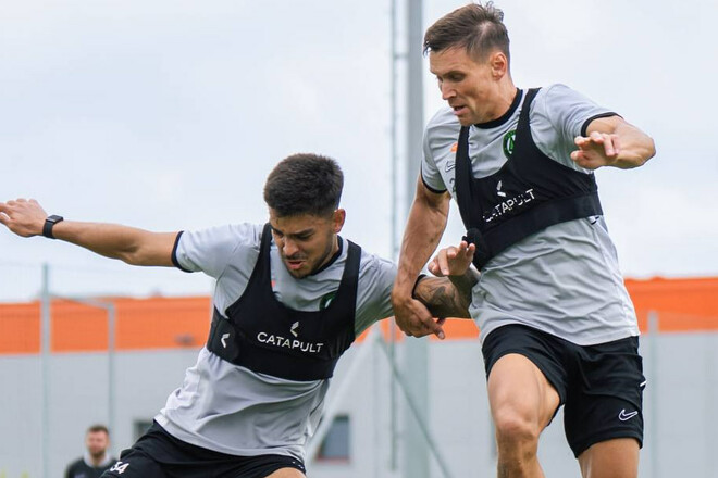 ФОТО. Тренування Полісся перед матчем із Санта-Коломою