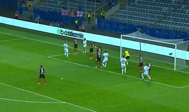 Игра рукой. Биловар отправил мяч в ворота мальтийцев, но гол не засчитан