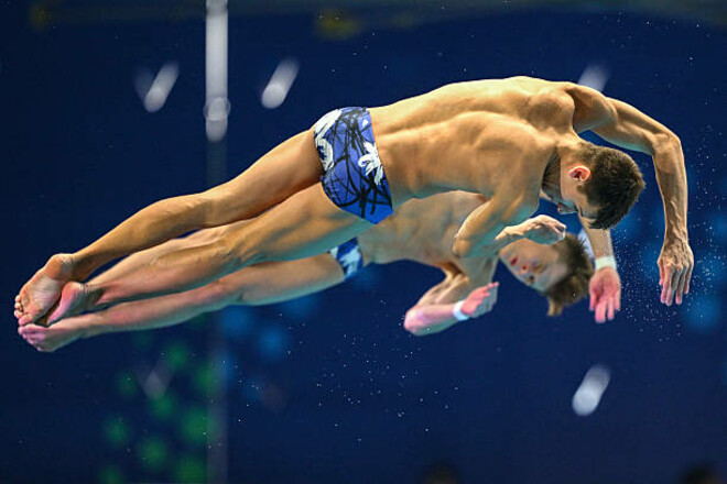 Прыжки в воду. Середа и Гриценко замкнули топ-5 в синхроне с вышки на ЧМ