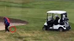 ВИДЕО. Дональд Трамп читерил в гольфе? Президента США поймали на горячем