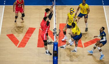 Бразилія – Китай. Чвертьфінал Ліги націй з волейболу. Дивитися онлайн LIVE