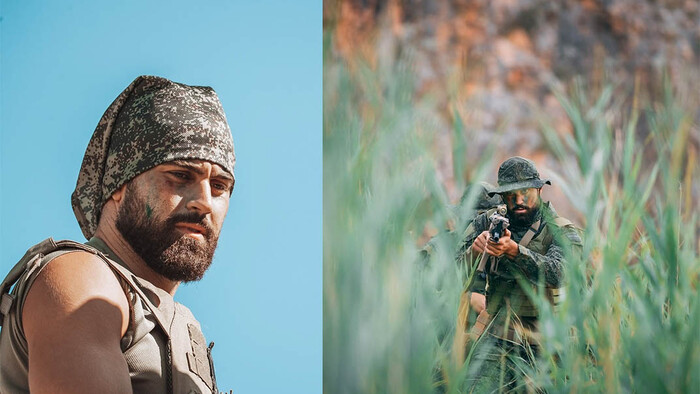 ФОТО. Звезда футбола прошел военную подготовку во время межсезонья. Вау