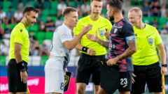 Andorra's box. As Polissya substituted Ukrainian football on the edge of the abyss