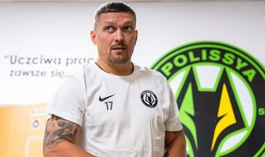 Усик звернувся до гравців Полісся напередодні матчу проти Санта-Коломи