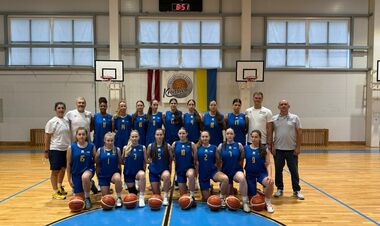 Кадетские сборные Украины U-16 по баскетболу стартовали на Baltic Cup