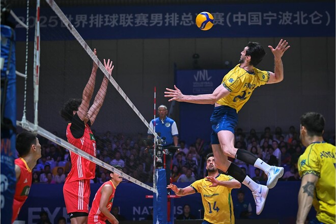 Сітка плей-оф Ліги націй з волейболу. Визначено півфінальні пари турніру