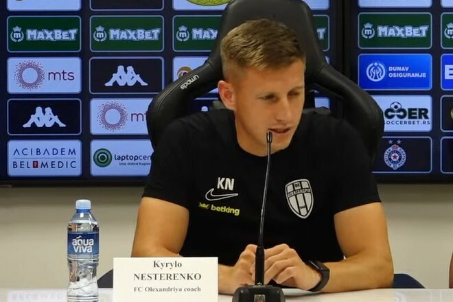 Кирило НЕСТЕРЕНКО: «Олександрії треба виправити ситуацію у другому матчі»