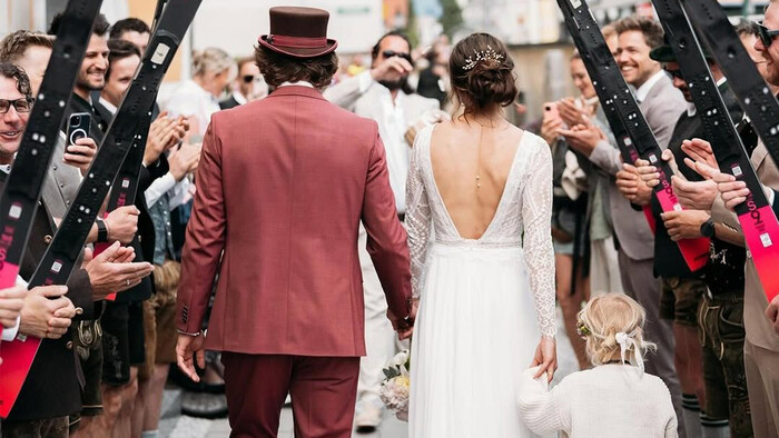 ФОТО. Переможець Кубка світу одружився зі своєю коханою