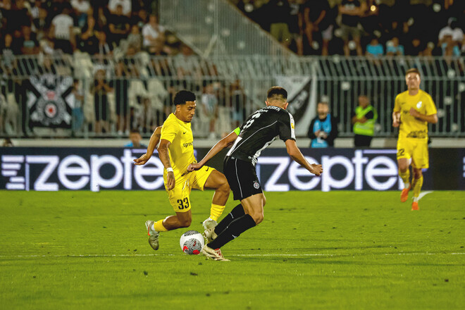 Сербські вболівальники ображали українців у матчі Партизан – Олександрія