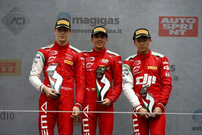 В шаге от первого подиума. Бондарев успешно провел гонку Формулы-4