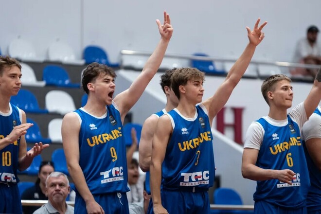Молодежная сборная Украины U-18 по баскетболу победила Ирландию