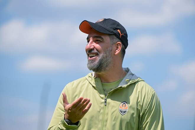 ФОТО. Шахтер вернулся в Украину. Тренировка перед игрой с Эпицентром