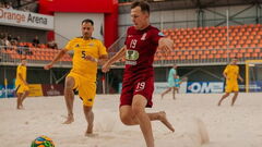 The Ukrainian Beach Football team was released to the European Lazy-2025 Super Finals