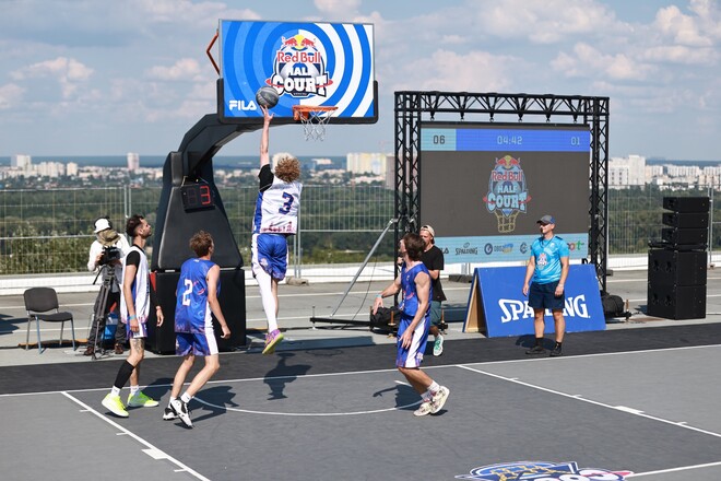 Определены лучшие стритбольные команды Украины