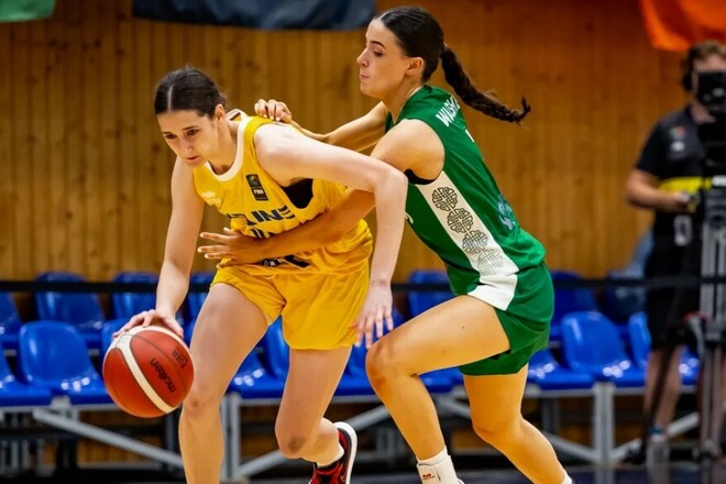 Молодежная женская сборная Украины U-20 уступила Ирландии