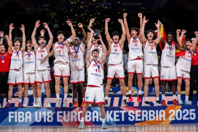Испания торжествовала на молодежном чемпионате Европы U-18