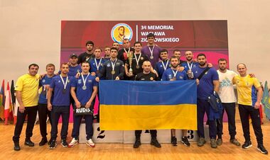 Українські борці вільного стилю стали переможцями змагань у Варшаві