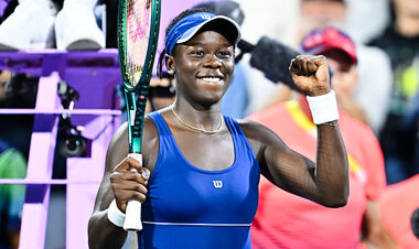 Young Star: The 18-year-old Canadian reached the semifinals of the super-tournament in Montreal