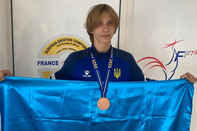 Медушевський став бронзовим призером чемпіонату Європи 2025 зі стрільби