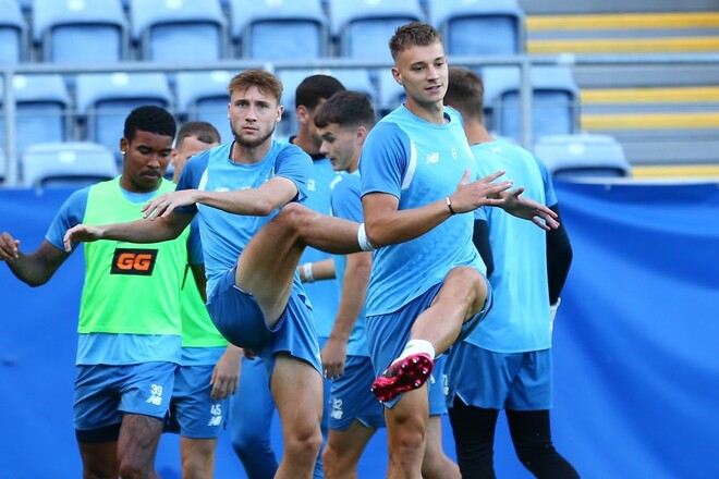 ФОТО. Динамо определилось с формой на матч Лиги чемпионов