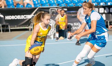 Жіноча збірна України U-23 з баскетболу 3х3 не змогла вийти у фінал ЛН