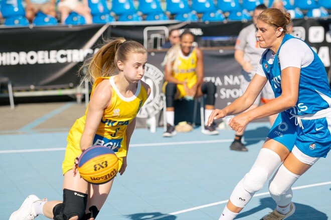 Жіноча збірна України U-23 з баскетболу 3х3 не змогла вийти у фінал ЛН