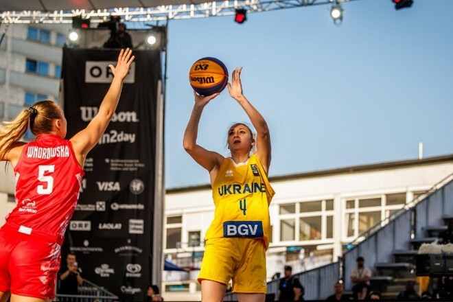 Женская сборная Украины U-23 по баскетболу 3х3 вышла в финал Лиги наций