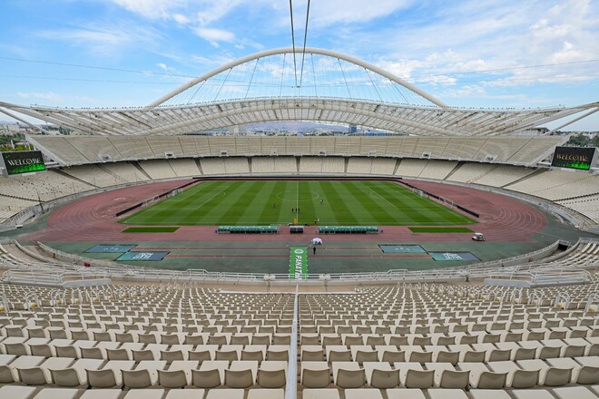 ФОТО. Шахтер показал, как выглядит арена в Афинах, где состоится матч ЛЕ