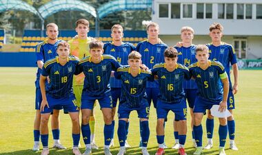 ФОТО. Збірна України U-19 зіграла внічию з резервістами Лівого Берега