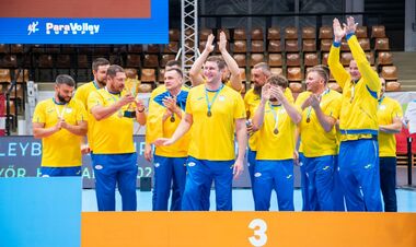Українські збірні стали бронзовими призерами ЧЄ-2025 з волейболу сидячи