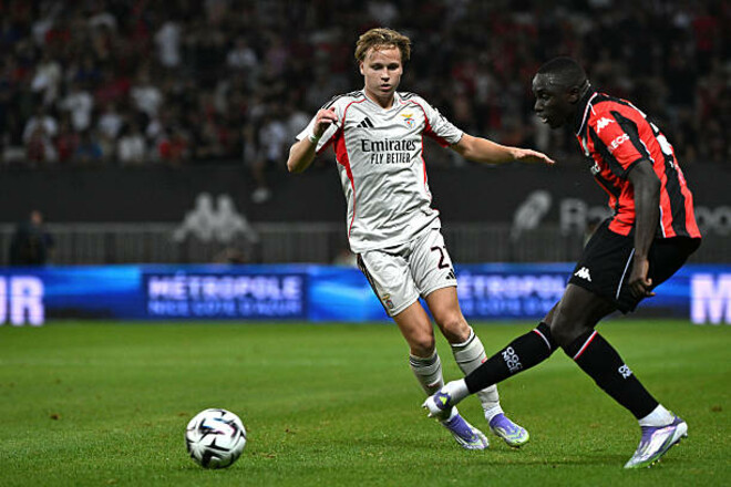 Ніцца – Бенфіка – 0:2. Трубін на висоті. Відео голів та огляд матчу