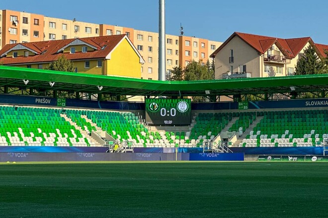 ФОТО. Полесье показало, как выглядит арена в Прешове перед игрой Q3 ЛК