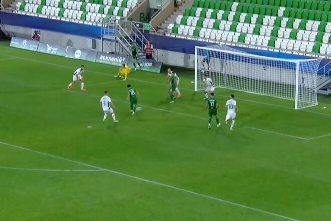 ВИДЕО. Андриевский вывел Полесье вперед в матче квалификации ЛК