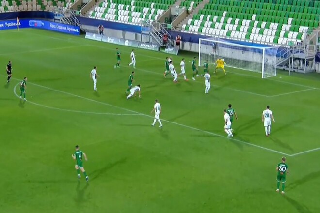 ВИДЕО. После навеса со штрафного Бескоровайный удвоил перевес Полесья