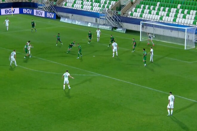 ВИДЕО. Гол в ворота Полесья не был засчитан после просмотра VAR