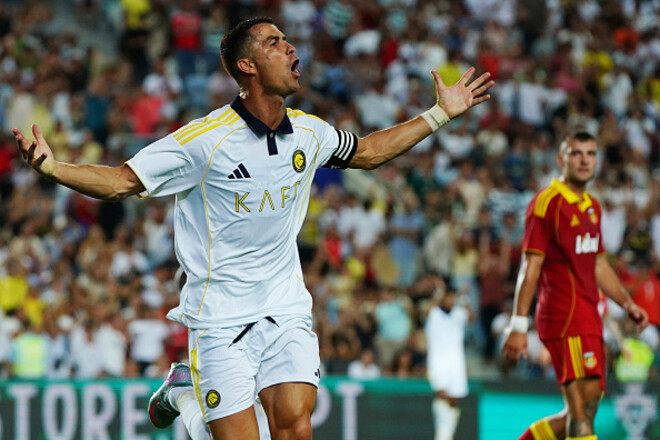 Хет-трик Роналду. Аль-Наср розгромив португальську команду у спарингу