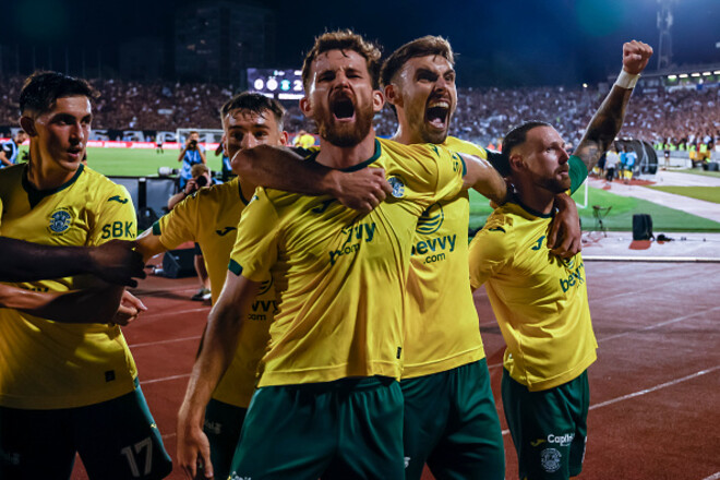 С детства за Хиберниан. Партизан потерпел позорное поражение от шотландцев