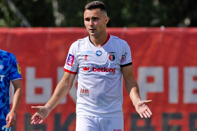 Сто матчів УПЛ. Півзахисник Вереса відзначив ювілей у матчі з Динамо