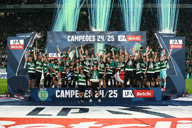 Спортинг впервые за 71 год защитил чемпионский титул