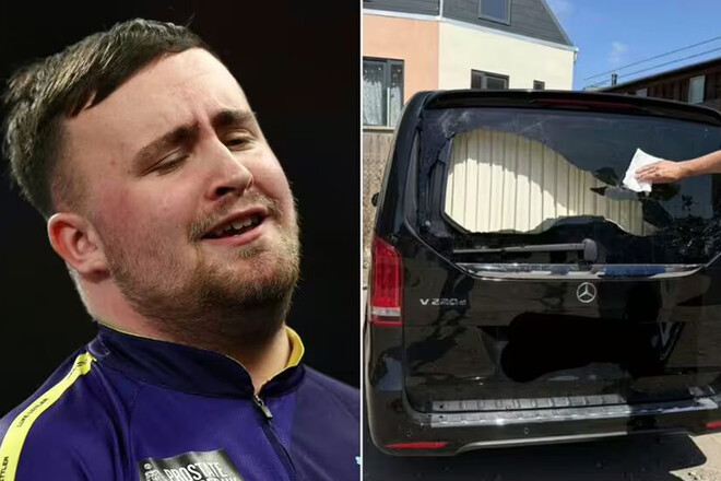 ФОТО. Хулиганы атаковали машину чемпиона мира. Он назвал их «отбросами»