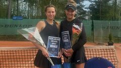 The Ukrainian tennis player won the first trophy in 2025