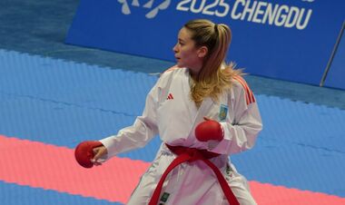 Terluga won silver in karate at World Games 2025