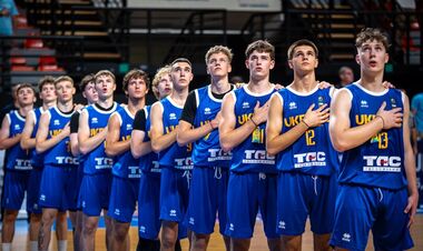 Сборная Украины по баскетболу U-16 уступила Нидерландам