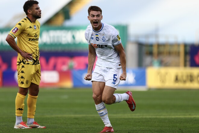 Александр Яцык забил первый гол в официальных матчах за киевское Динамо