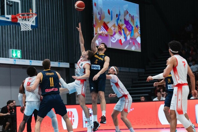 Швейцария – Украина – 66:64. Пре-квалификация ЧМ-2027. Видеообзор матча